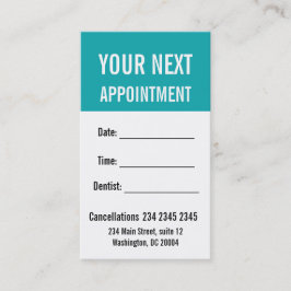 Rappel de rendez-vous complet pour l'élégance sous