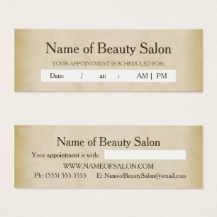 Rappel de rendez-vous pour salon de coiffure simpl