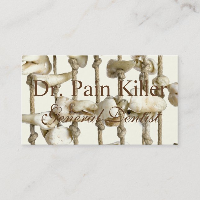 Rappel dentaire drôle de rendez-vous de dentiste (Devant)