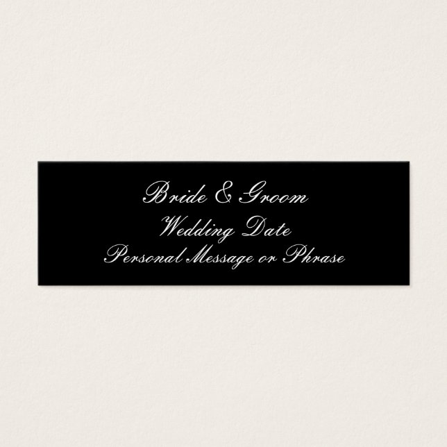 Rappel mariage Insérer pour les invitations (Devant)