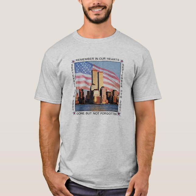 Rappelez-vous 9 11 T-shirts le 11 septembre (Devant)