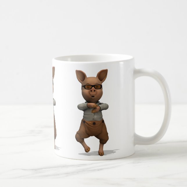 Rapper Pig Kaffeetasse (Rechts)