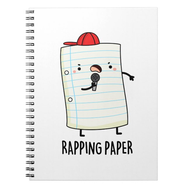 Rapping Paper Funny Puff Notizblock (Vorderseite)