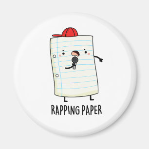 Rapping Papier Funny Wrapping Paper Puffer Magnet