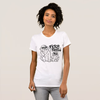 RAPPORTE ÇA T-shirt drôle pour papa de chien