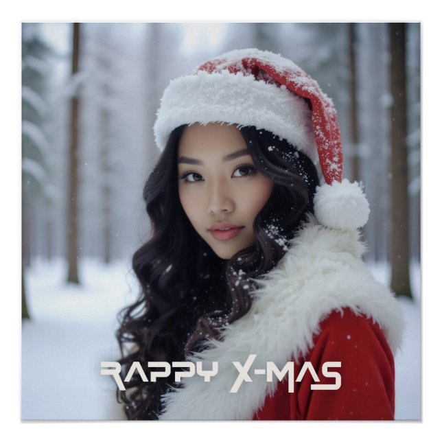 RAPPY WEIHNACHTEN POSTER (Vorderseite)