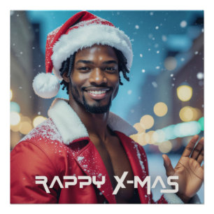 RAPPY WEIHNACHTEN POSTER