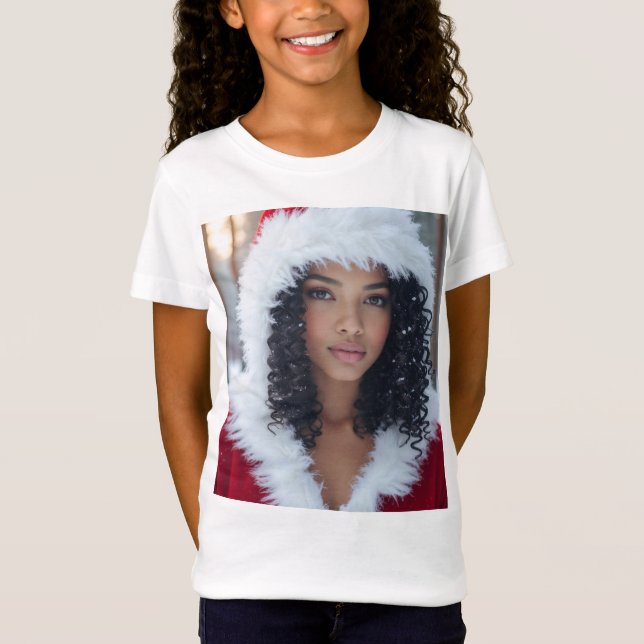 RAPPY X-MAS - Santa Girl T-Shirt (Vorderseite)
