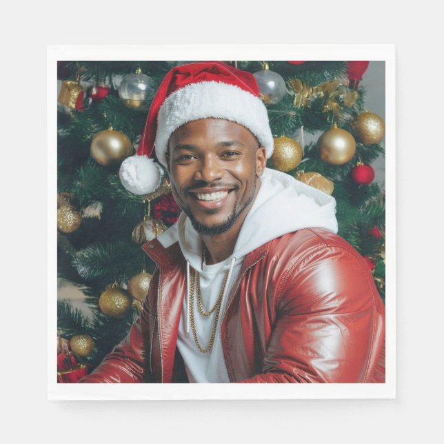 RAPPY X-MAS SERVIETTE (Vorderseite)