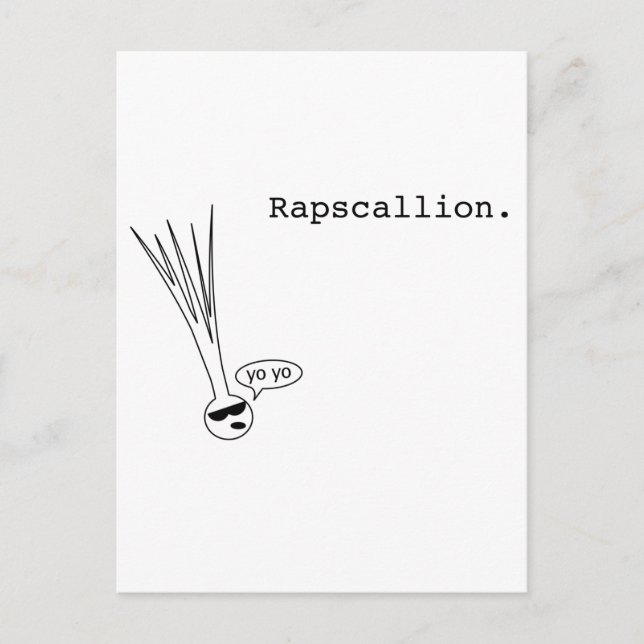 Rapskala Postkarte (Vorderseite)