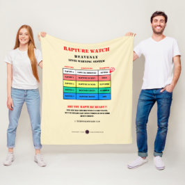 Rapture Alert Levels Fleecedecke