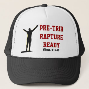 Rapture Ready PreTrib Hat Truckerkappe