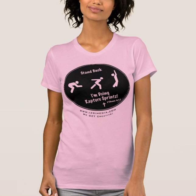 Rapture Sprintz! (Rosa) von Troy Goss T - Shirt (Vorderseite)