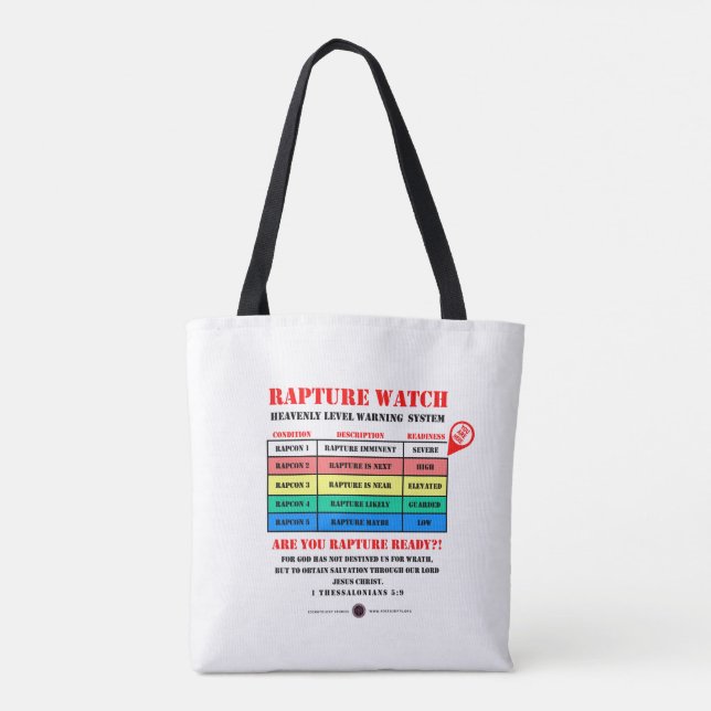 Rapturnotstandsstufen Tasche (Rückseite)