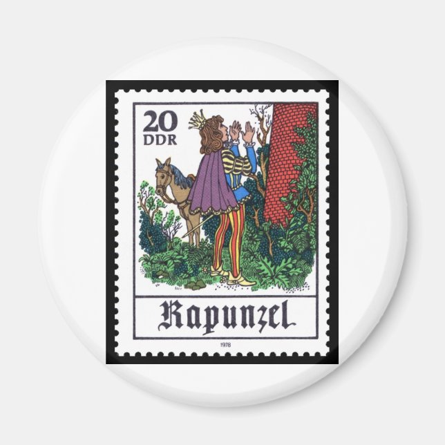 Rapunzel 20 DDR 1978 Magnet (Vorne)