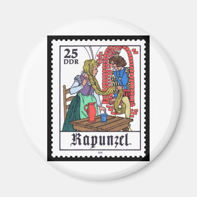 Rapunzel 25 DDR 1978 Magnet (Vorne)