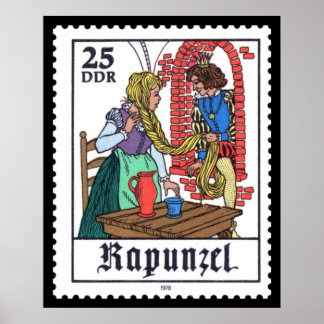 Rapunzel 25 DDR 1978 Poster