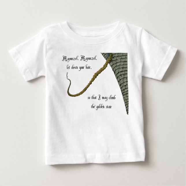 Rapunzel Baby T-shirt (Vorderseite)