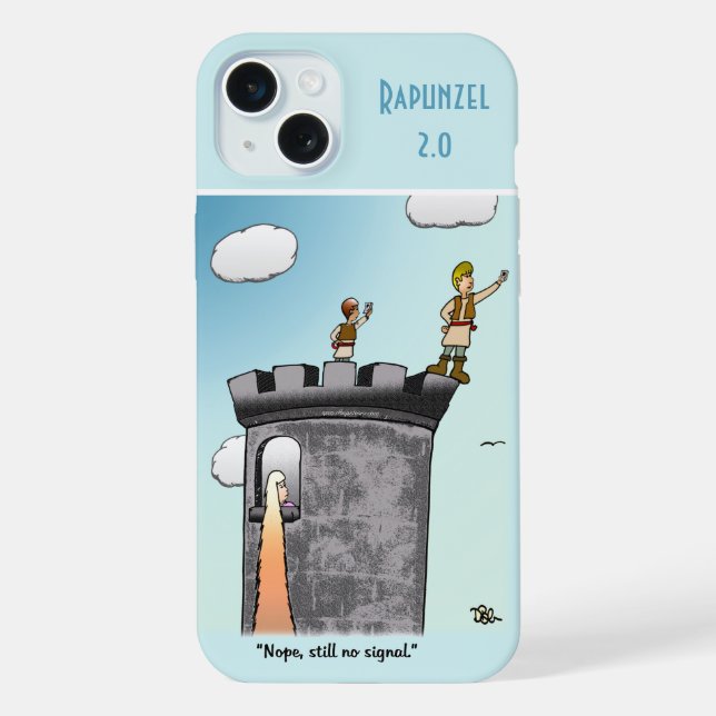 Rapunzel iPhone 15 Plus Hülle (Rückseite)