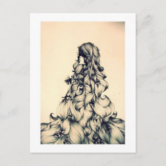 Rapunzel Postkarte