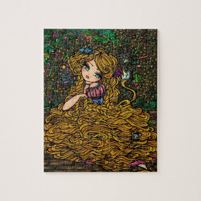 "Rapunzel" Puzzlespiel-Prinzessin Hannah Lynn (Vertikal)