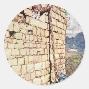 Rapunzel Runder Aufkleber