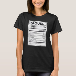 Raquel Nutrition Information Problem lösen T-Shirt