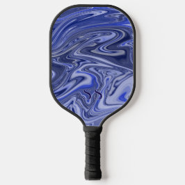 Raquette de Pickleball à Monogramme en Marbre Mode