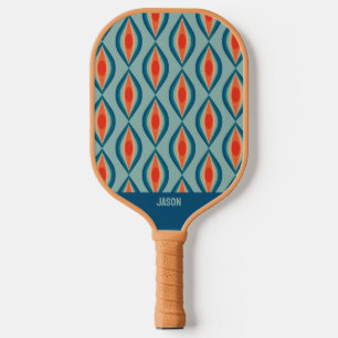 Raquette de Pickleball à Motif Rétro Cool