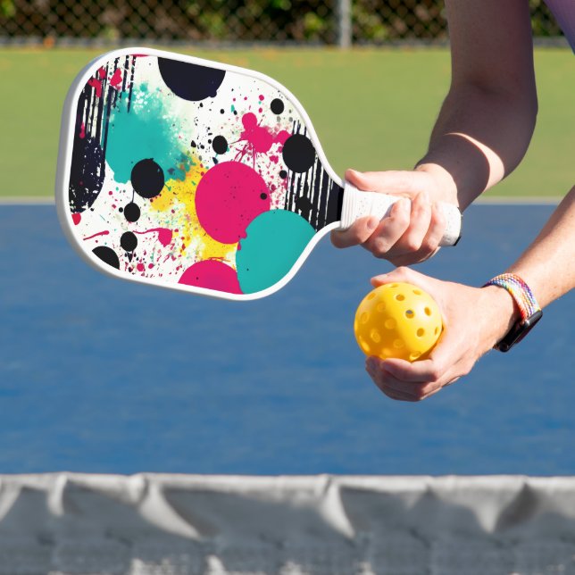 Raquette De Pickleball Abstrait Cool  (Insitu)