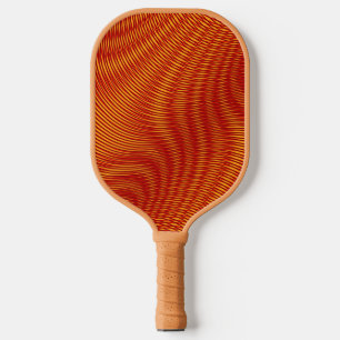 Raquette De Pickleball Abstrait Moderne Fondu Cuivre Moiré Effet personna