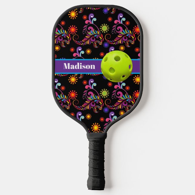 Raquette De Pickleball Abstrait Pickleball Princess Pickleball Pad (Verso)