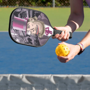 Raquette De Pickleball Accrocher avec Hyde pickleball paddle carbone