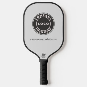 Raquette De Pickleball Ajouter le logo de l'entreprise et l'adresse du si