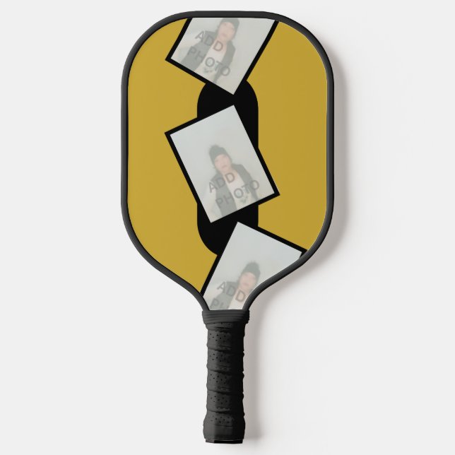 Raquette De Pickleball Ajouter Votre Paddle Photo Pickleball (Verso)