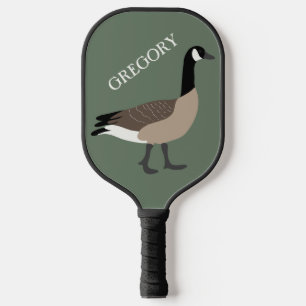 Raquette De Pickleball Amateurs d'oiseaux Illustration de l'oie du Canada