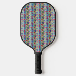 Raquette De Pickleball Anges de Noël avec trompettes