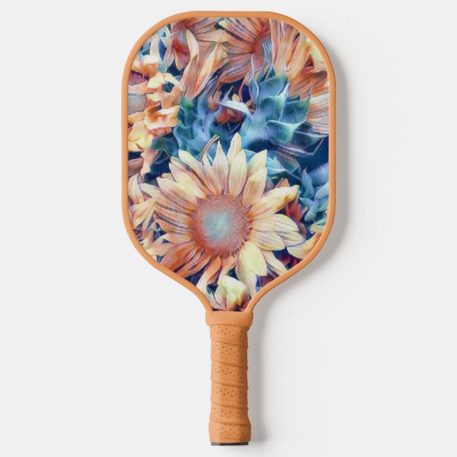 Raquette De Pickleball aquarell floral 03 (Recto)