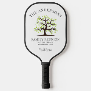 Raquette De Pickleball Arborescence généalogique personnalisée de la réun