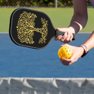 Raquette De Pickleball Arbre Celtique Jaune