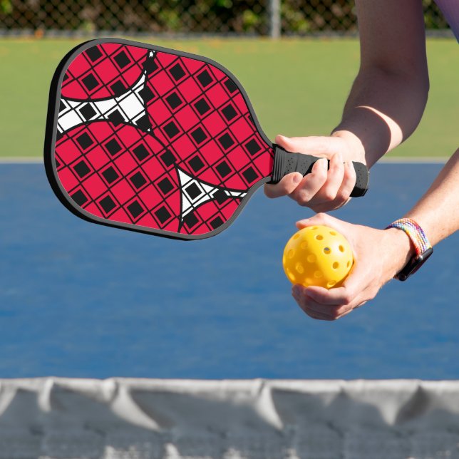 Raquette De Pickleball Arlequin en Blob Rose (Insitu)