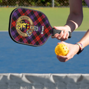 Raquette De Pickleball Armoirie du clan Brown sur tartan