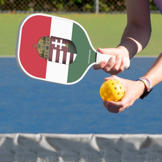 Raquette De Pickleball Armoiries de Hongrie (Insitu)