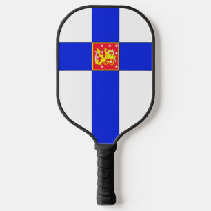 Raquette De Pickleball Armoiries de la Finlande