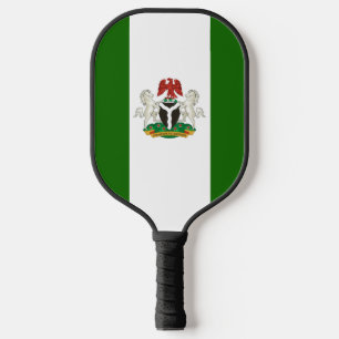 Raquette De Pickleball Armoiries du Nigeria
