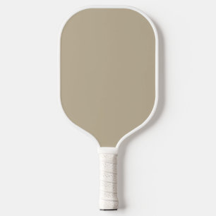 Raquette De Pickleball Arrière - plan beige clair doux - Design Mariage