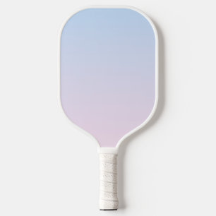 Raquette De Pickleball Arrière - plan rose pâle et bleu dégradé