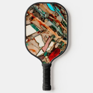 Raquette De Pickleball Art Coloré