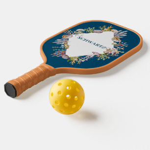 Raquette De Pickleball Art de la vie aquatique côtière,