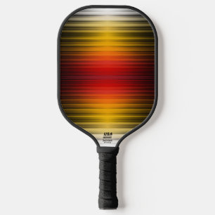 Raquette De Pickleball Art Motif de la surface Plasma de la rentrée spati